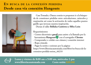 EN BUSCA DE LA CONEXION PERDIDA SESION