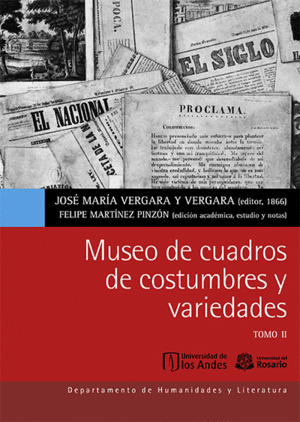 MUSEO DE CUADROS DE COSTUMBRES Y VARIEDADES TOMOS I Y II