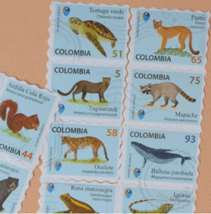 ESTAMPILLAS ANIMALES