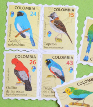 ESTAMPILLAS AVES