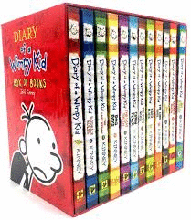 DIARY OF A WIMPY KID BOX OF BOOKS 01-10