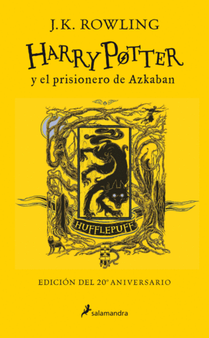 HARRY POTTER 3 Y EL PRISIONERO DE AZKABAN HUFFLEPUFF