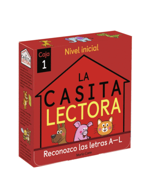 LA CASITA LECTORA CAJA 1 RECONOZCO LAS LETRAS A-L