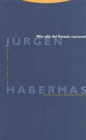MÁS ALLÁ DEL ESTADO NACIONAL