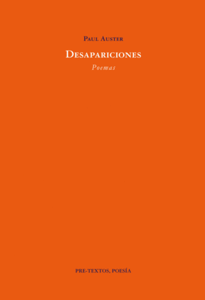 DESAPARICIONES. POEMAS