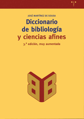 DICCIONARIO DE BIBLIOLOGÍA Y CIENCIAS AFINES