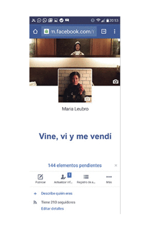 VINE, VI Y ME VENDI