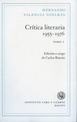 CRITICA LITERARIA I 1955-1976