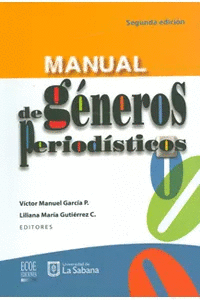 MANUAL DE GÉNEROS PERIODÍSTICOS