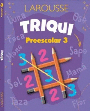 TRIQUI 3 INTEGRADO PREESCOLAR