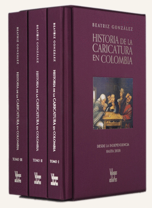 HISTORIA DE LA CARICATURA EN COLOMBIA (3 TOMOS)