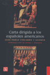 CARTA DIRIGIDA A LOS ESPAÑOLES AMERICANOS