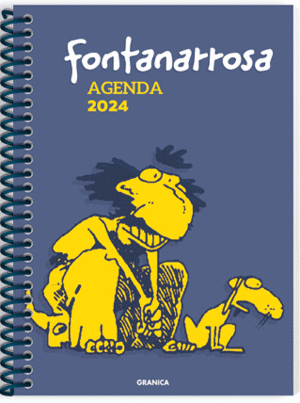 FONTANARROSA 2024, AGENDA ANILLADA AZUL