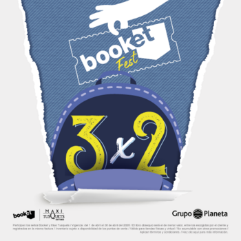 Grupo Planeta Campaña Booket  y maxi Tusquest